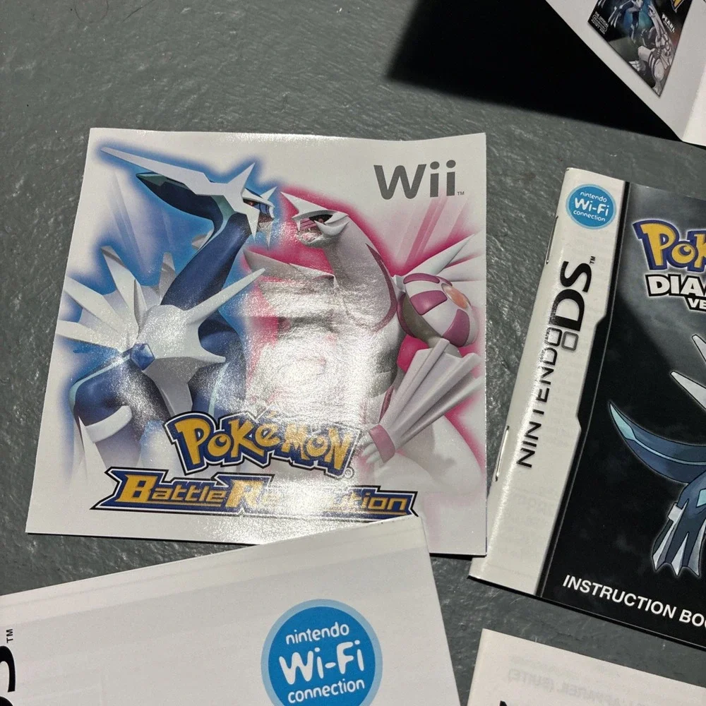 Pokémon Diamond Version (Nintendo DS) - Complete In Box (CIB) - UNTESTED ! Read!